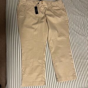 Talbots Signatur Women Tan Chino Pants